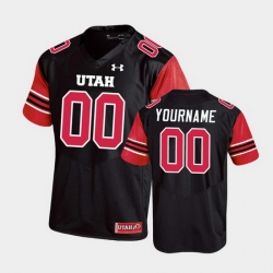 Men Women Youth Toddler Utah Utes Custom Replica College Football Black Jersey