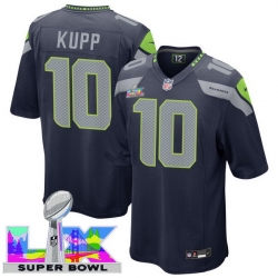 Men Women Youth Seattle Seahawks #10 Cooper Kupp 2025 2026 Super Bowl LX F U S E Stitched NFL Jersey Blue