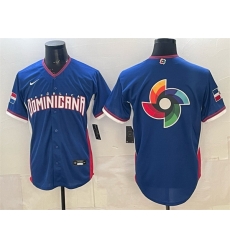 Men Dominican Republic Baseball Royal 2026 World Baseball Big Logo Classic Stadium Stitched Jersey Men Dominican Republic Baseball Royal 2026 World Baseball Big Logo Classic Stadium Stitched Jersey