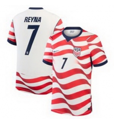 Men 7Giovanni Reyna USMNT 2026 Stadium Replica Jersey   2