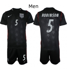 USA FIFA World Cup 2026 Navy Blue Soccer Jersey Antonee Robinson #5