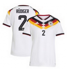 Women 2Antonio Rudiger Germany National Team Jersey 6 Women 2Antonio Rudiger Germany National Team Jersey 6