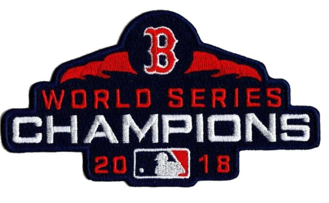 Boston Red Sox 2018 World Series Champions Patch Biaog