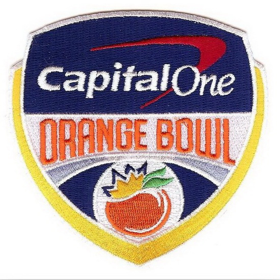 Orange Bowl Jersey Patch Capitalone Biaog