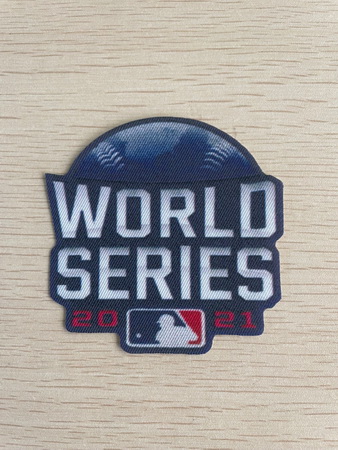 2021 MLB World Series Patch Biaog