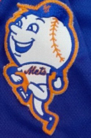 2015 New York Mets Mascot Mr. Met Patch Biaog