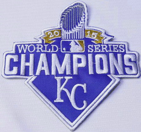 Kansas City Royals 2015 World Series Champions Patch Biaog