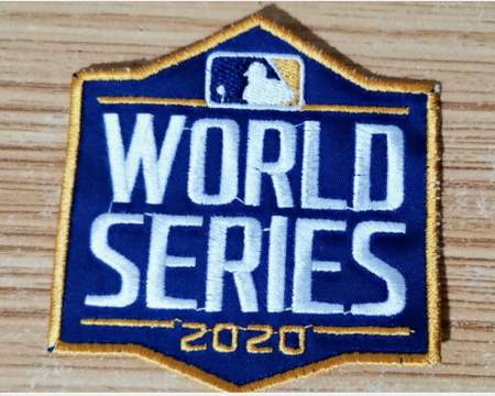2020 MLB World Series Patch Biaog