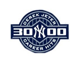New York Yankees 3000 Hits Patch Biaog