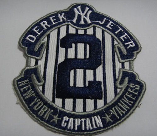 New York Yankees Derek Jeter Retirement Patch Biaog
