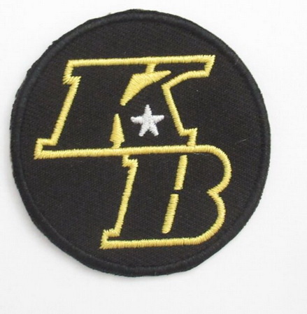KB Kobe Bryant Los Angeles Lakers Sport Embroidery Patch Biaog