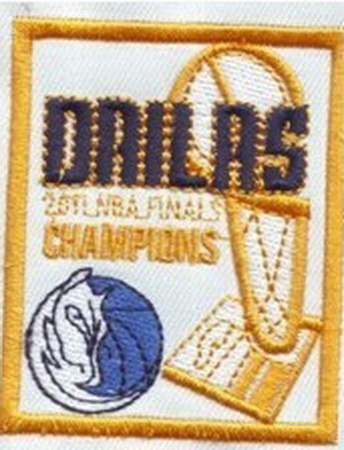 Dallas Mavericks 2011 The Finals Champions Patch Biaog