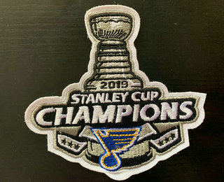 2019 St. Louis Blues Stanley Cup Champions Patch Biaog