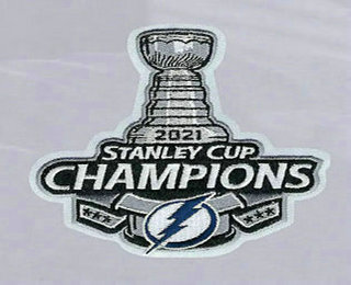2021 Tampa Bay Lightning Stanley Cup Champions Patch Biaog