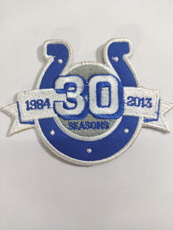 NFL Colts 30 Th Season Patch Biaog