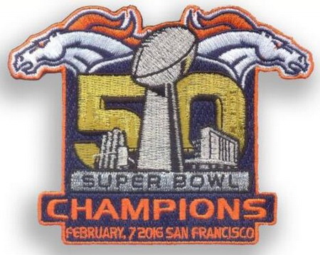 NFL Broncos 50 Super Bowl Patch Biaog (4)