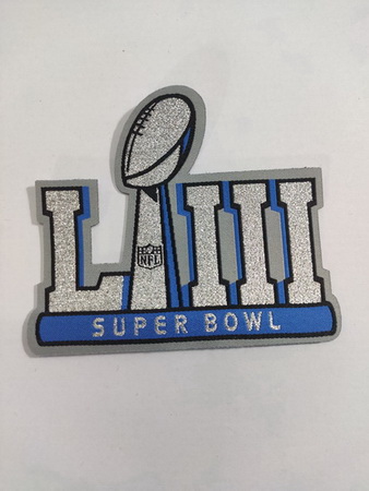 NFL Patriots Super Bowl Patch LIII Patch Biaog