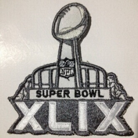 NFL Seahawks XLIX Super Bowl Patch Biaog