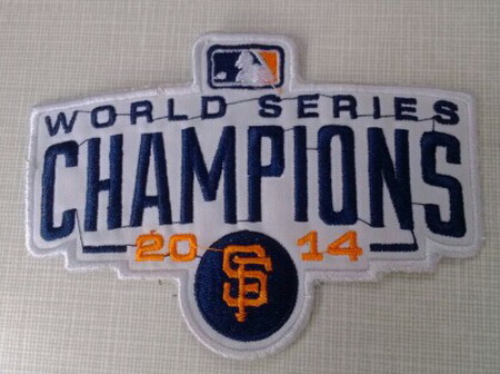 2014 San Francisco Giants World Series Champions Patch Biaog