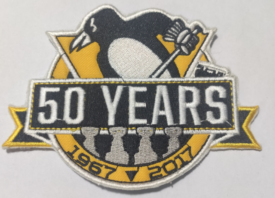 Penguins 50 Years Patch Biaog