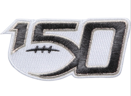 NCAA 150 TH Anniversary Jersey Patch Biaog