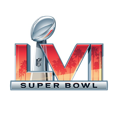 Super Bowl LVI 56 Flex Chrome Patch Los Angeles 2022 Biaog