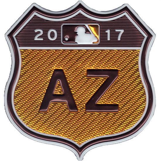 Youth 2017 MLB Spring Training Arizona Cactus League TPU Jersey Patch Biaog