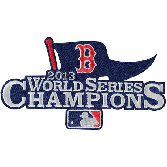 Men 2013 Boston Red Sox MLB World Series Champions Jersey Sleeve Patch Biaog