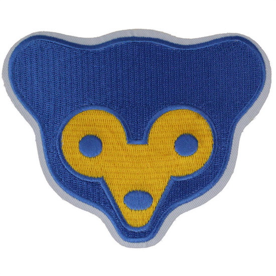 Youth Chicago Cubs Bear Face 1960's Jersey Sleeve Patch Biaog
