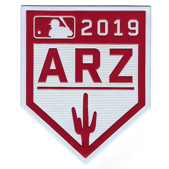 Youth 2019 Cactus League MLB Spring Training TPU EmbossTech Jersey Patch Biaog