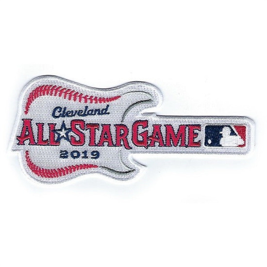 Men 2019 Major League Baseball All Star Game Jersey Patch Cleveland Indians Biaog