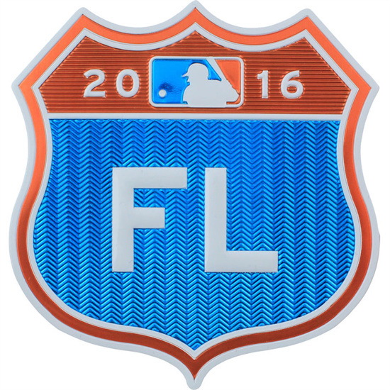 Men 2016 MLB Spring Training Florida Grapefruit League Jersey Patch Biaog