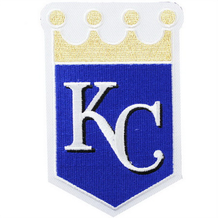 Youth Kansas City Royals Alternate Sleeve Patch (Gold Crown) Biaog