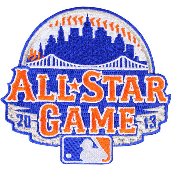 Men 2013 MLB All-star Game Jersey Patch New York Mets Biaog