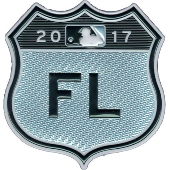 Women 2017 MLB Spring Training Florida Grapefruit League TPU Jersey Patch Biaog