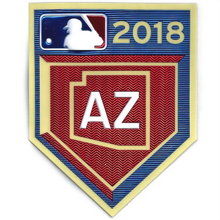 Youth 2018 Cactus League Spring Training TPU EmbossTech Jersey Patch Biaog
