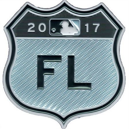 Youth 2017 MLB Spring Training Florida Grapefruit League TPU Jersey Patch Biaog