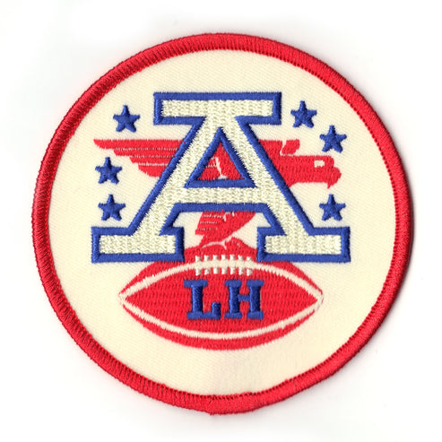Lamar Hunt Kansas City Chiefs AFC 'LH' Logo Memorial Jersey Patch Biaog