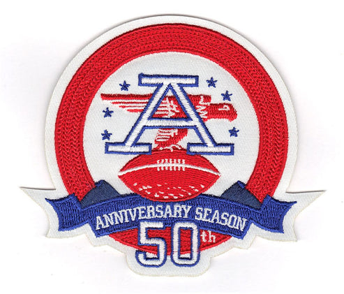 AFL 50th Anniversary Season Jersey Patch (2009) Biaog