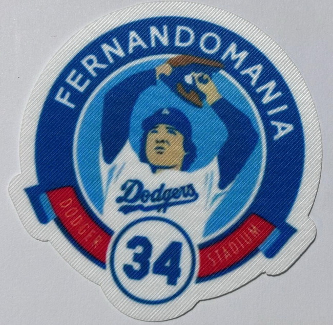 MLB Dodgers FRENANDOMANIA Patch Biaog