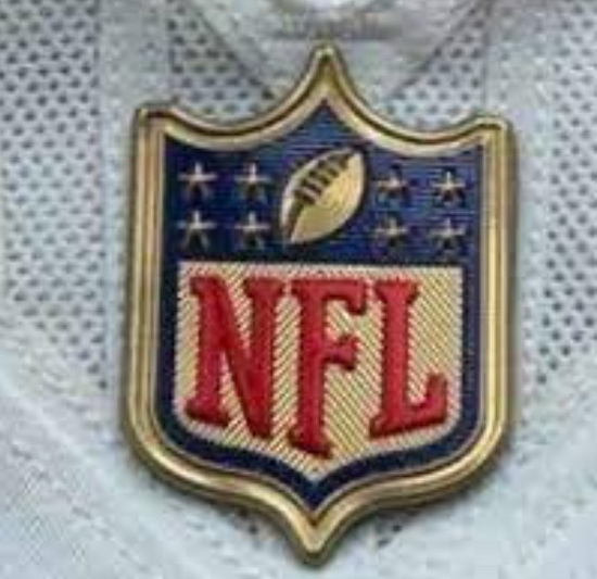Men New York Giants Gold NFL Logo Patch Biaog