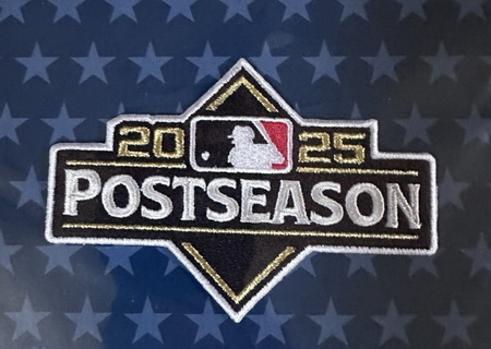 Men Houston Astros MLB 2025 Postseason Patch Biaog